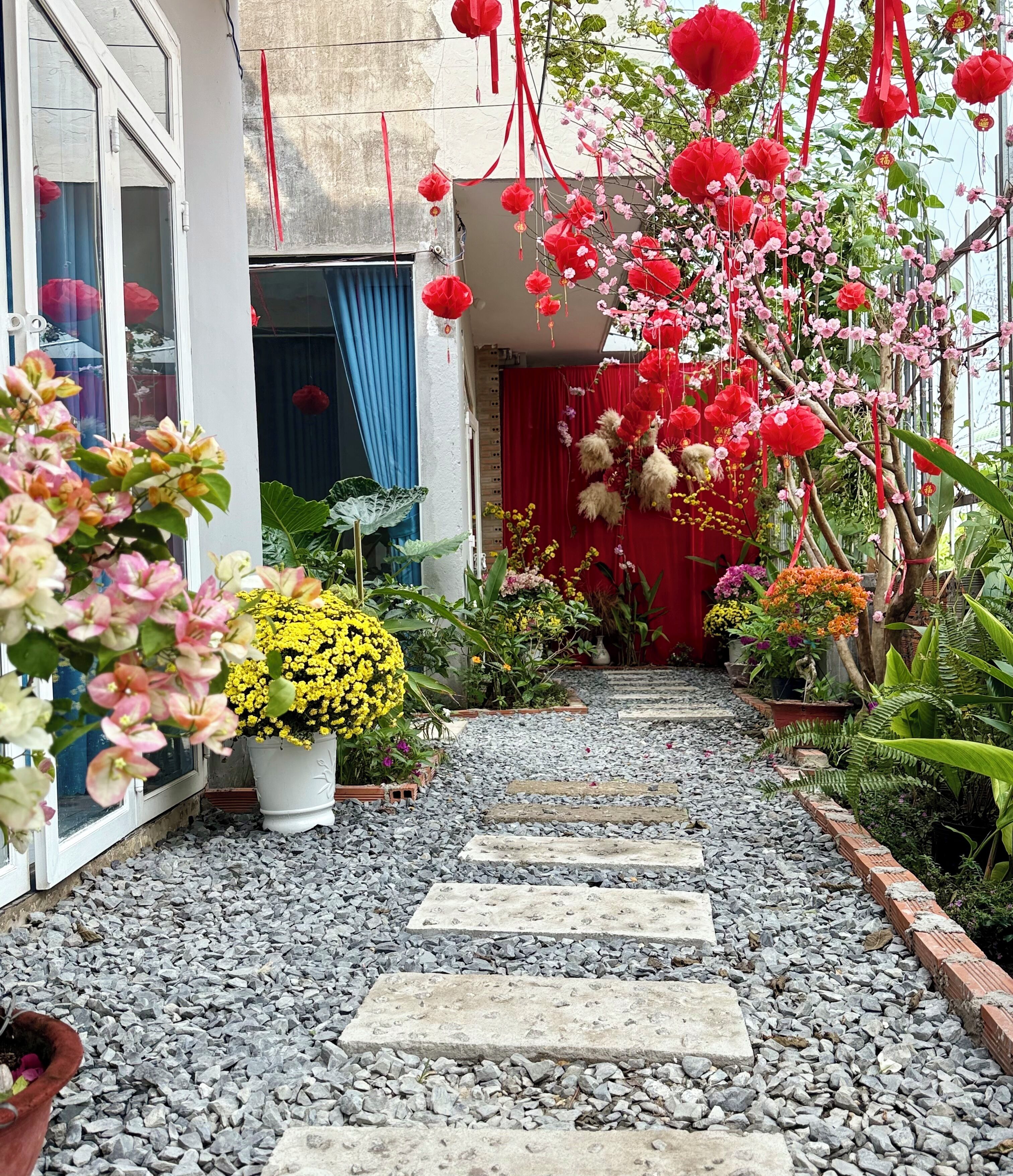 Quang cảnh vườn