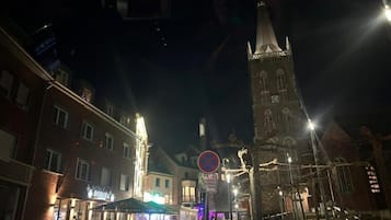 Blick von der Unterkunft