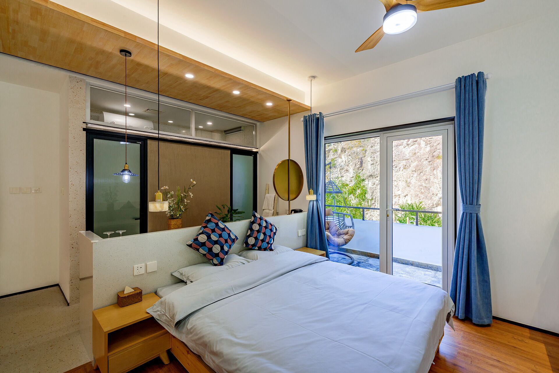 Kahden hengen perushuone, 1 makuuhuone, vuoristonäköala