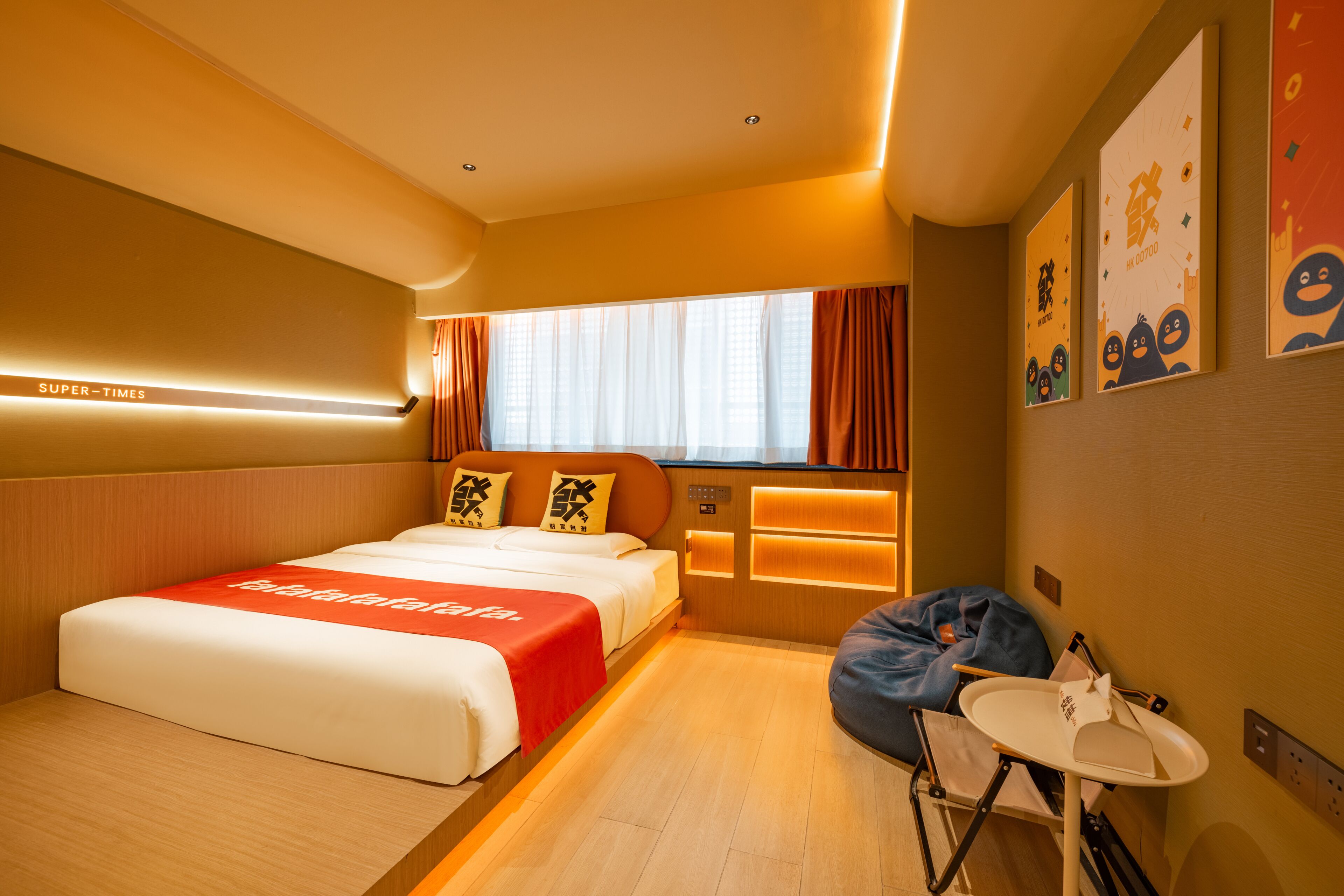 Dobbeltrom – superior, byutsikt