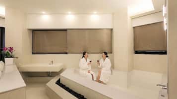 Familie suite, 2 queensize bedden, niet-roken, kitchenette | Spa