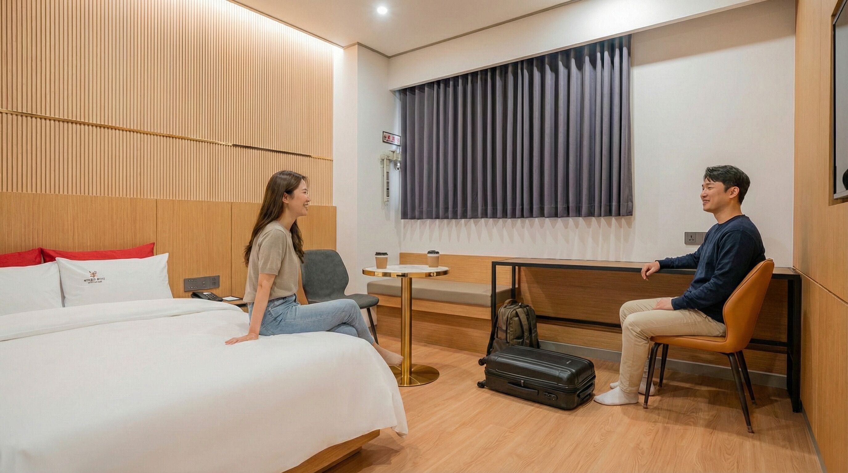 Chambre Double, non-fumeur, four à micro-ondes