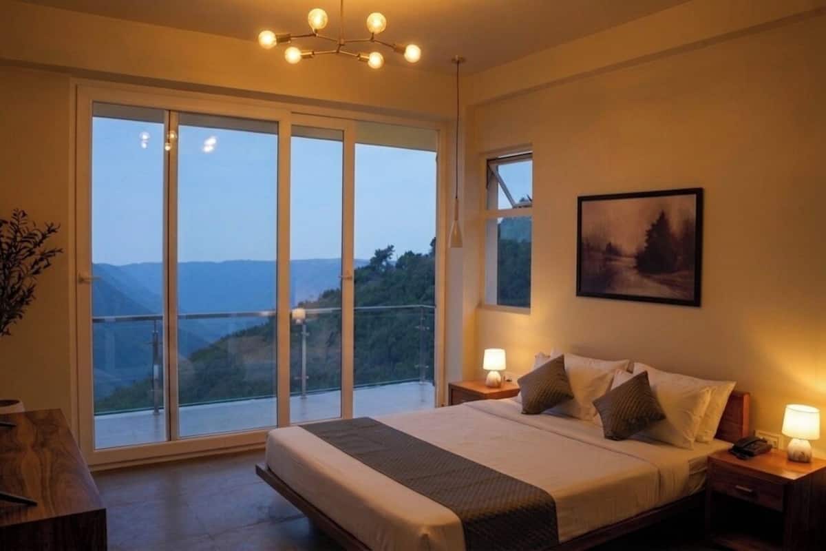 럭셔리 더블룸, 산 전망