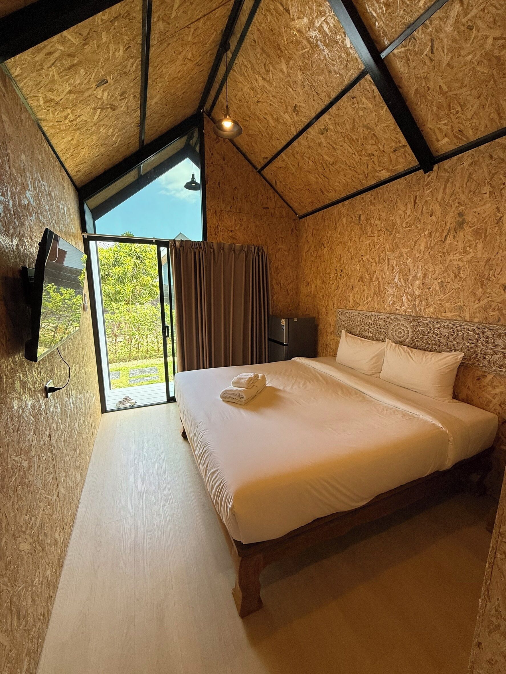 Eenvoudige studio, patio