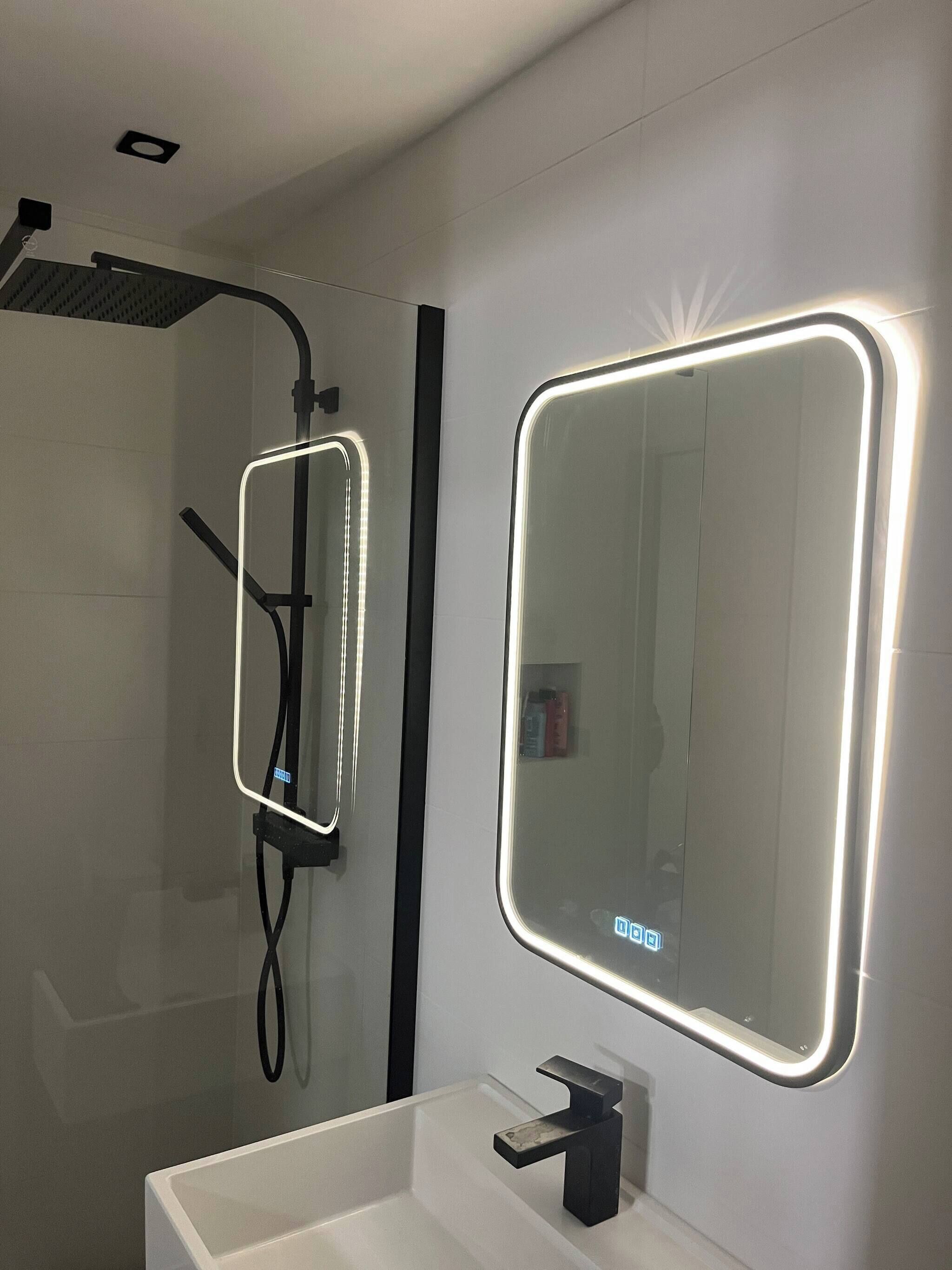 Shower, hair dryer