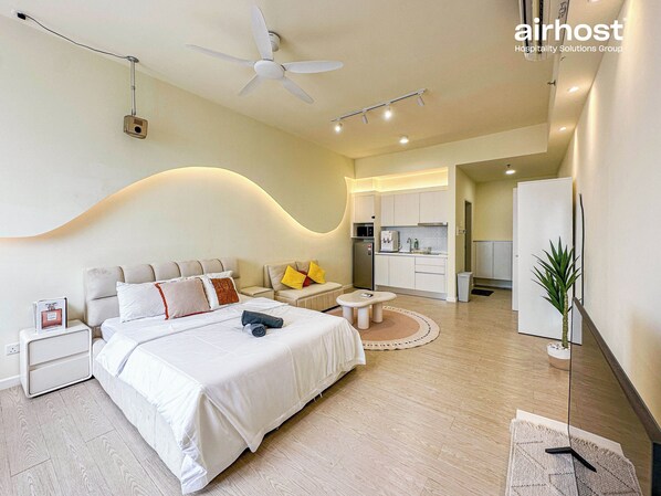 Studiosuite, 1 Queen-Bett und Schlafsofa, Nichtraucher, Stadtblick