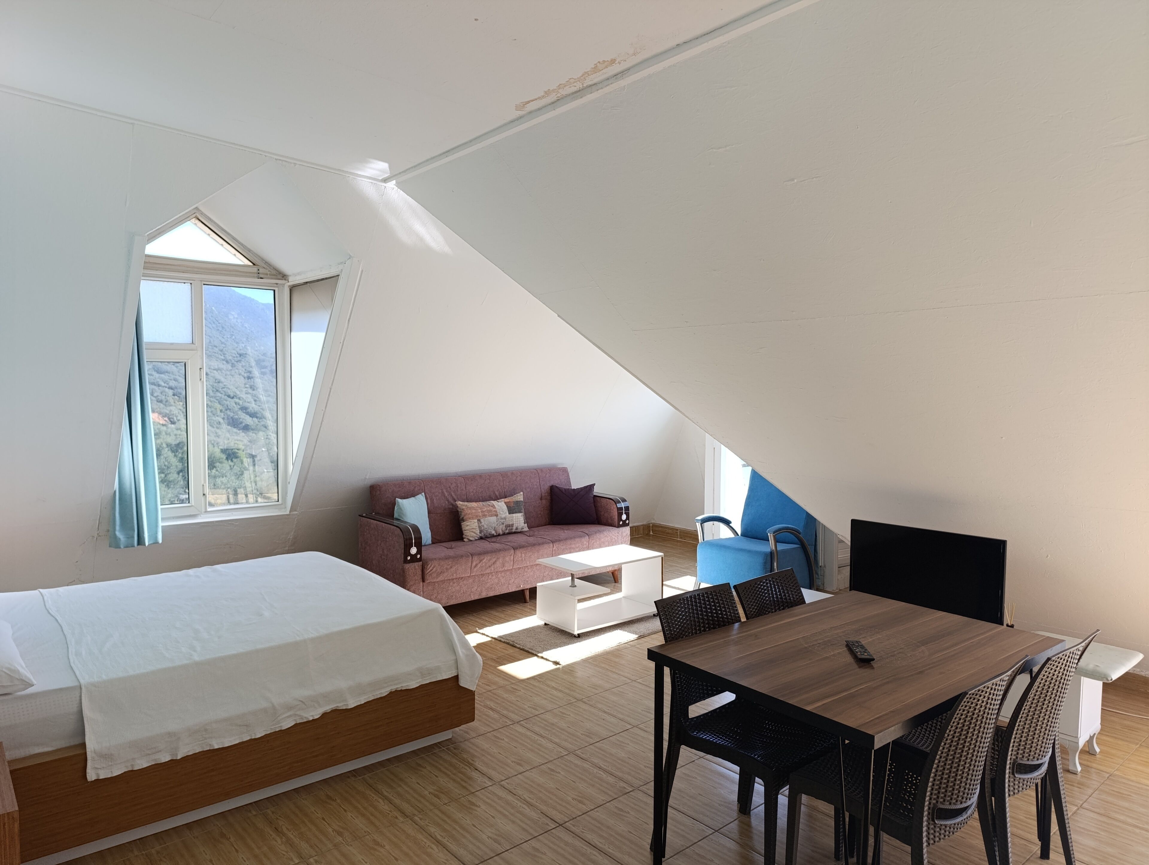 เพนท์เฮาส์สำหรับครอบครัว, ระเบียง, วิวทะเล