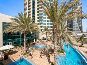 Pool - NEW LUX 1 BDR - Blakely Tower (Dubai)