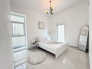 Iron/ironing board, WiFi, bed sheets - Beach Lux New 2BD | Marina view | CEG Group (Dubai)