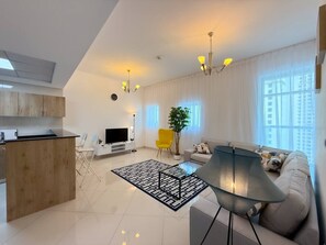 TV - Beach Lux New 2BD | Marina view | CEG Group (Dubai)