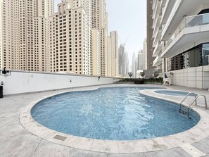 Pool - Beach Lux New 2BD | Marina view | CEG Group (Dubai)