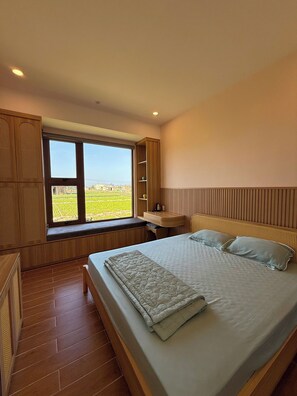 ห้องดับเบิลสำหรับพักเดี่ยว, วิวสวน