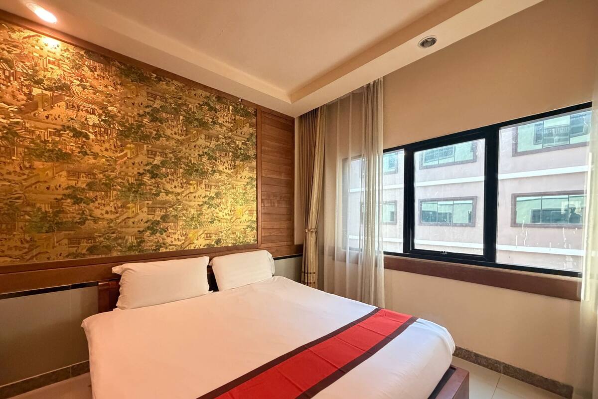 Kamar Double Deluks, pemandangan laut | Meja kerja, Wi-Fi gratis, dan seprai linen