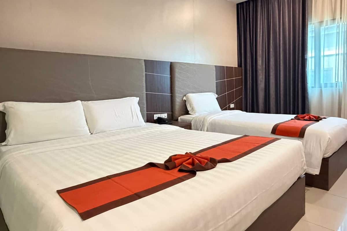 Kamar Twin Deluks | Meja kerja, Wi-Fi gratis, dan seprai linen