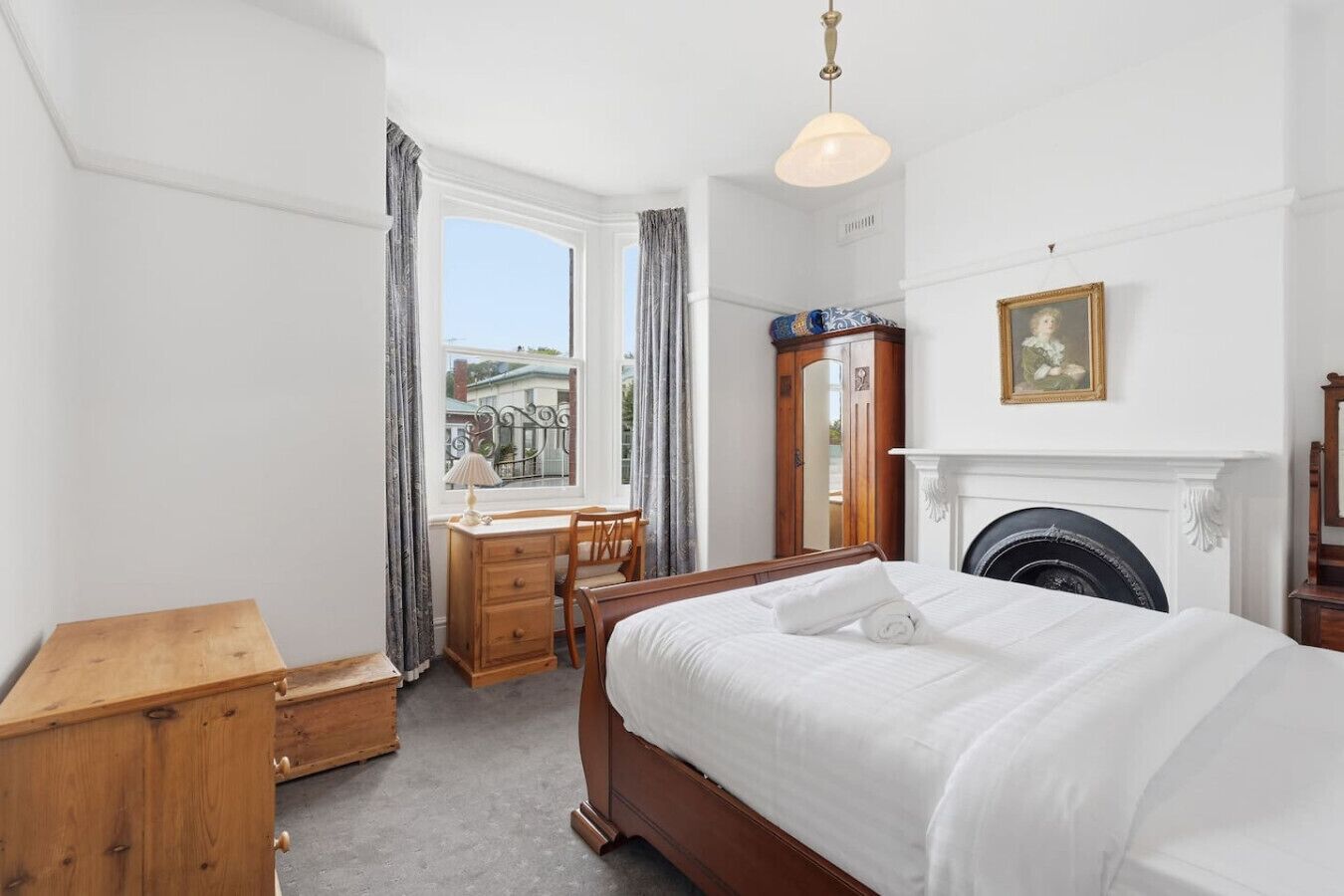 Desk, iron/ironing board, travel cot, WiFi