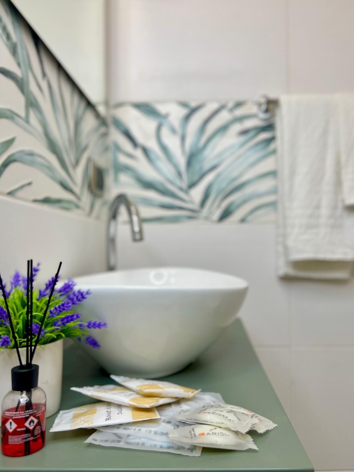 Chambre, 1 lit double | Salle de bain