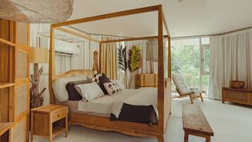 华丽帐篷房, 花园景观