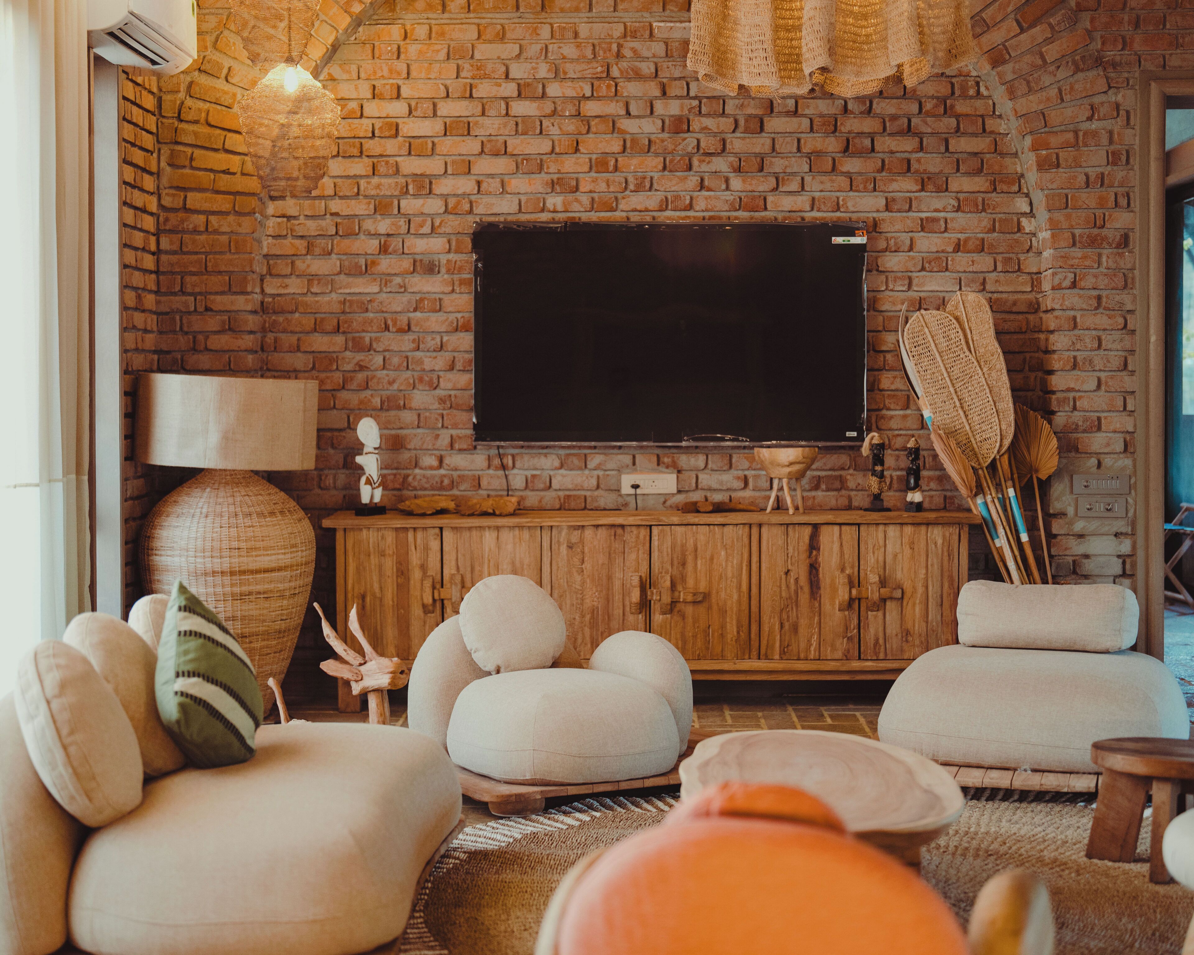 华丽平房, 花园景观 | 起居区