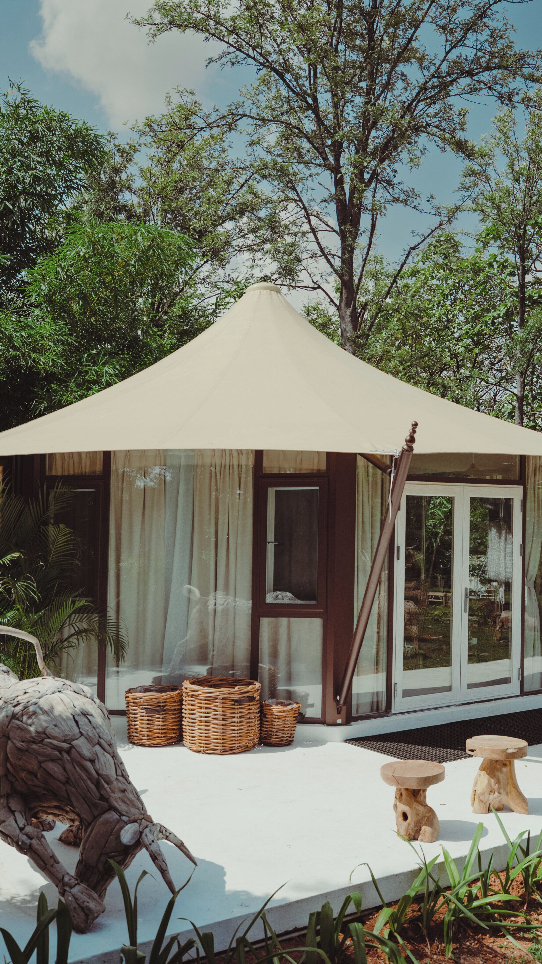 Deluxe Tent, Garden View | Exterior detail