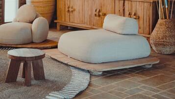 Bungalow Deluxe, vistas al jardín | Interior