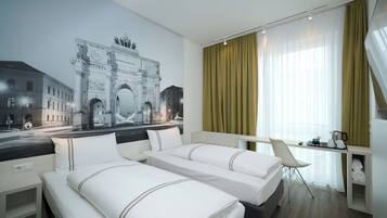 Habitación estándar con 1 cama doble o 2 individuales