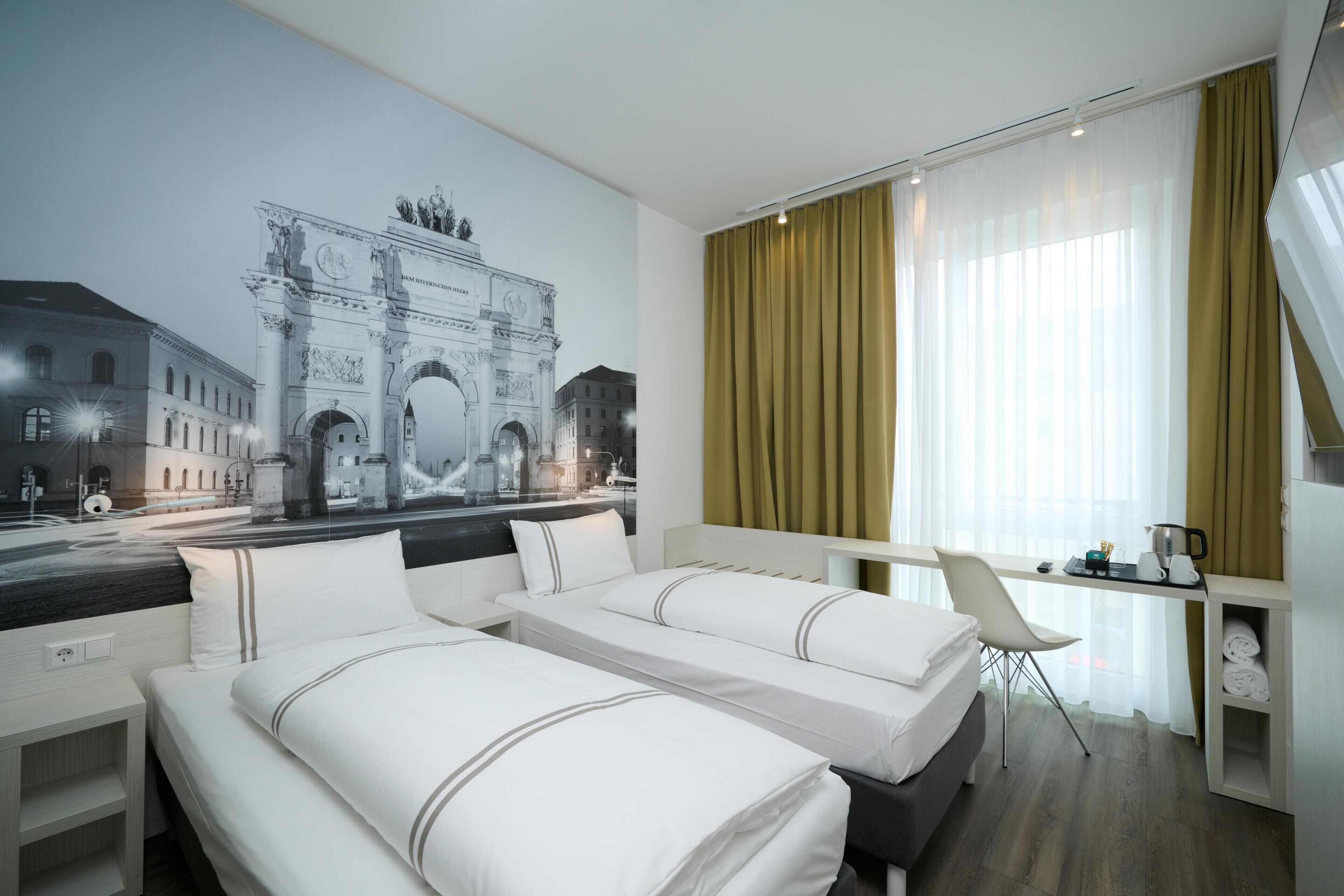 Standard-Doppel- oder -Zweibettzimmer