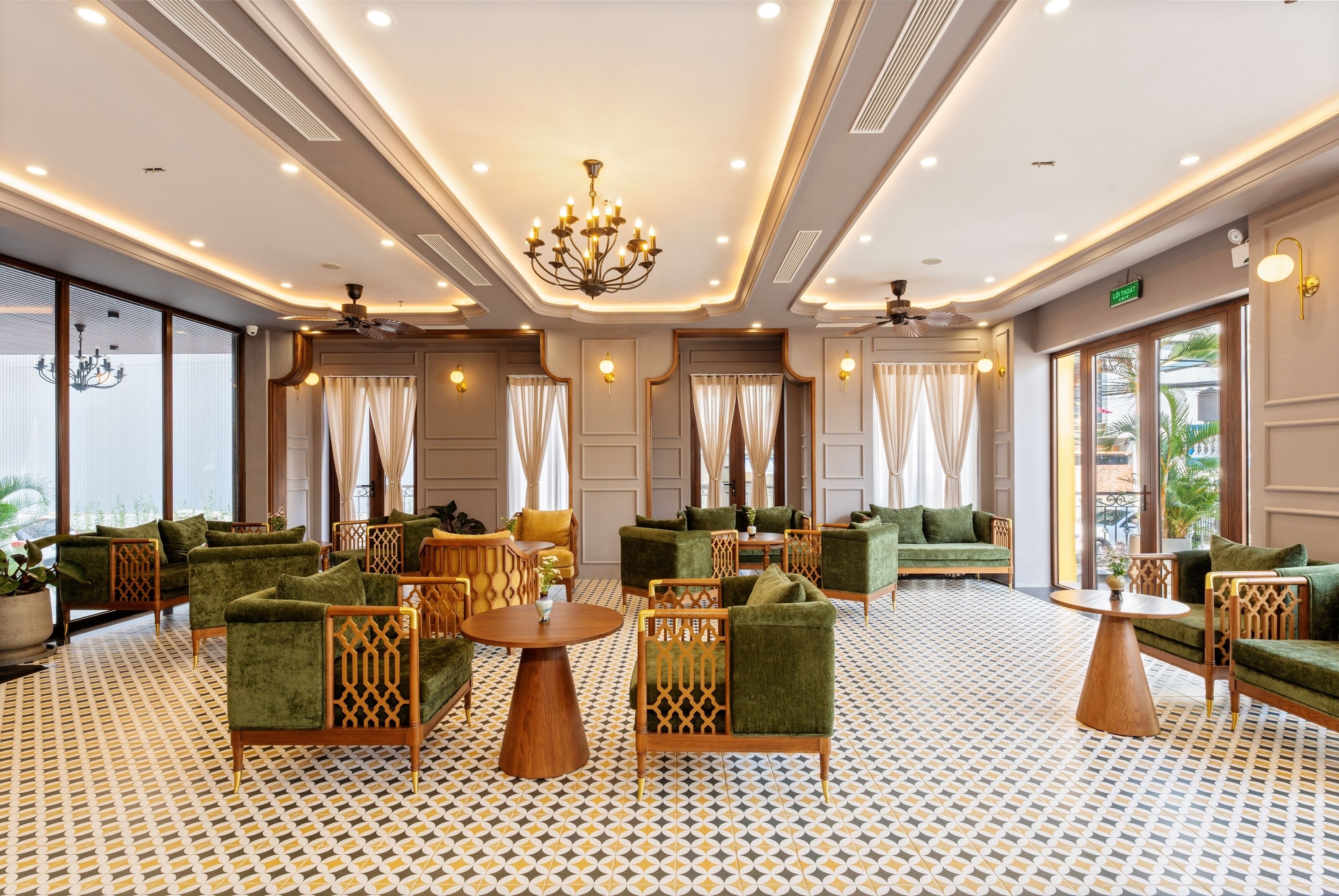 Lobby sitting area