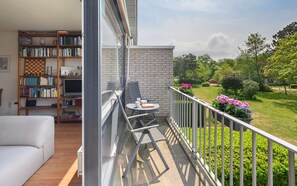 Terrace/patio - Apartment Torenhoeve 16 at a quiet holiday hotelcomplex (Burgh-Haamstede)
