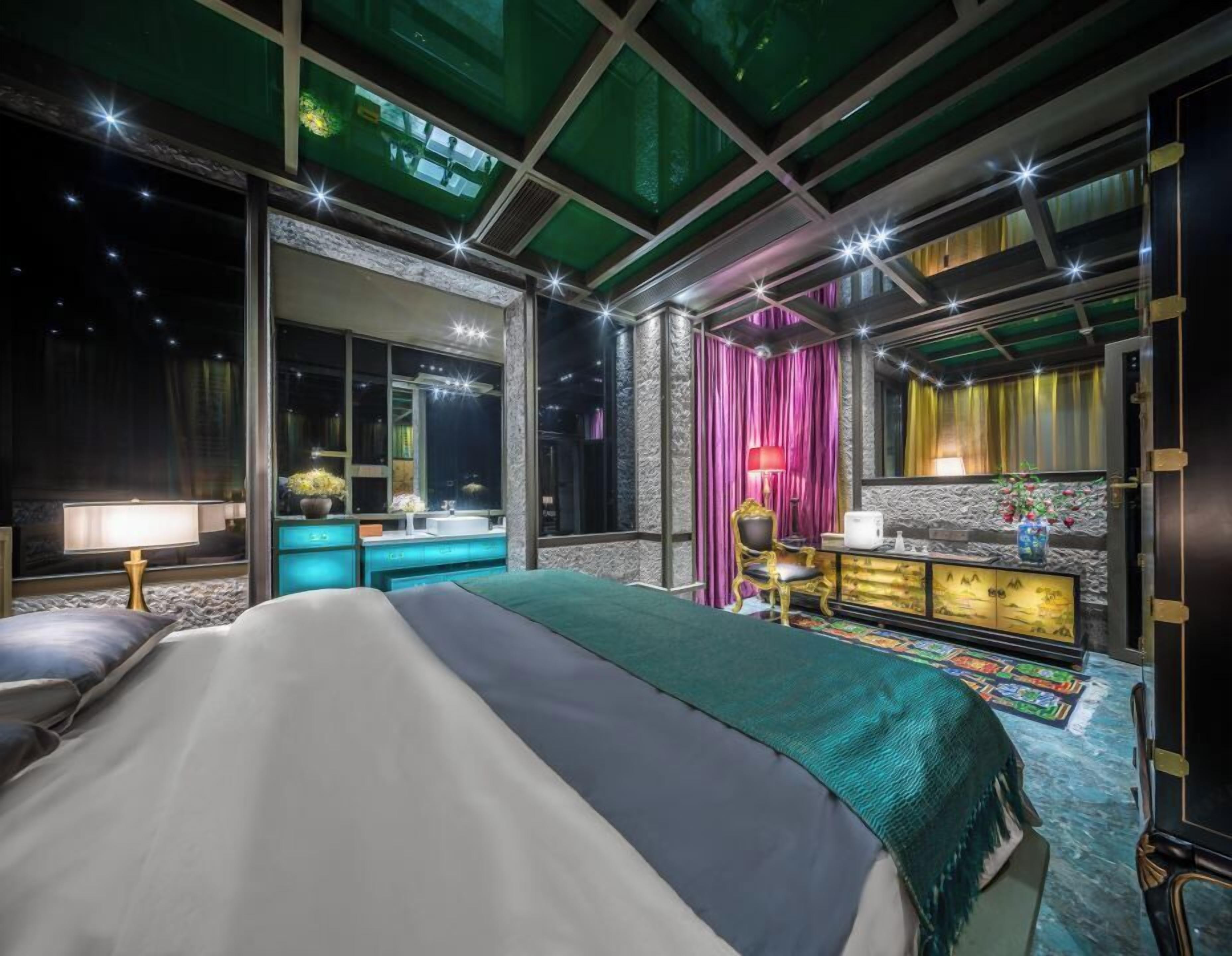 Suíte conforto, vista para o lago