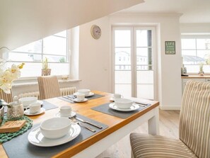 Dining - Syltliebe - Modern and central app. for 4 persons with balcony, car (Sylt)