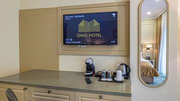 Tomannsrom – deluxe, balkong, parkutsikt | Innvendig