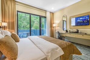 ห้องดีลักซ์ดับเบิล, ระเบียง, วิวภูเขา