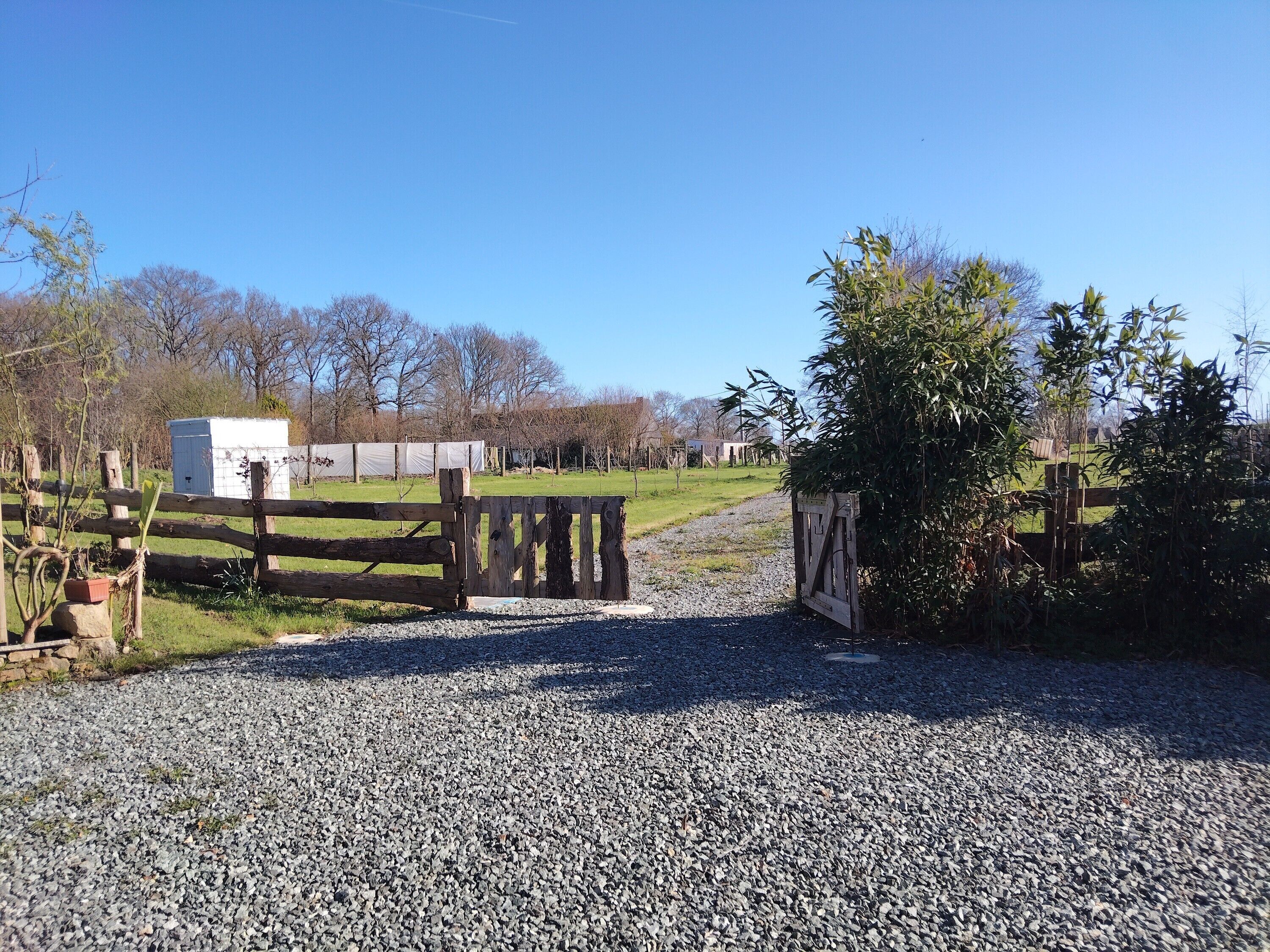 Enceinte de l’hébergement