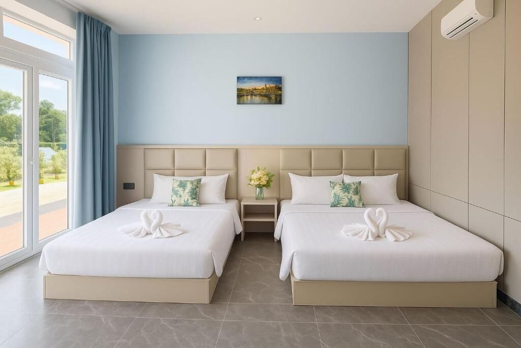 Deluxe-Zweibettzimmer, Meerblick