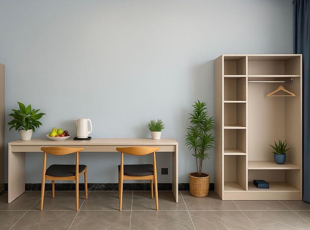 Tvåbäddsrum Deluxe - havsutsikt | Interiör