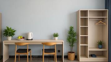 Tvåbäddsrum Deluxe - havsutsikt | Interiör