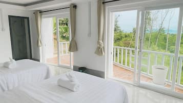 Deluxe-Zweibettzimmer, Meerblick