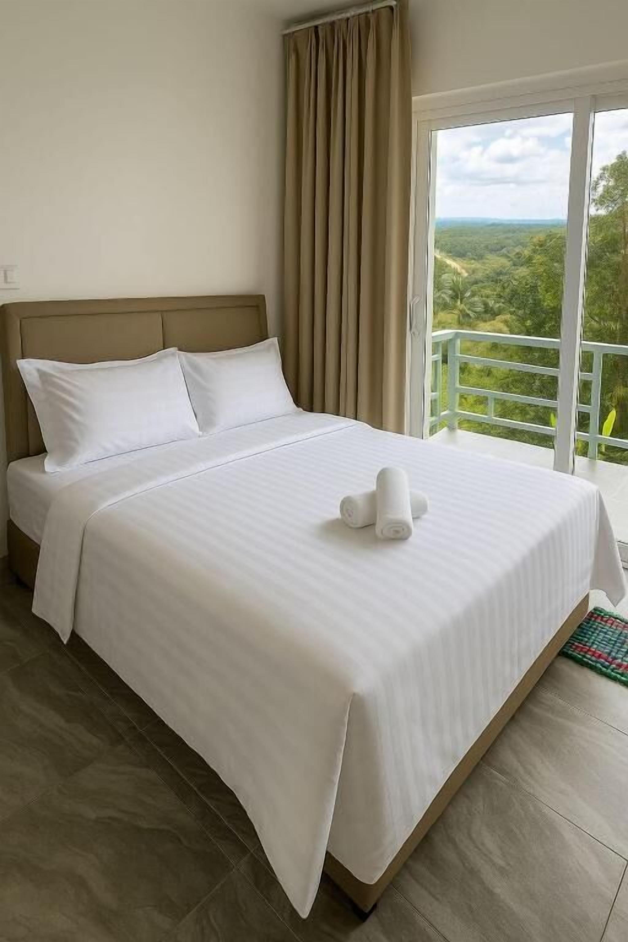 Deluxe-Doppelzimmer, Balkon, Gartenblick