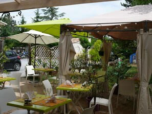 Opções para refeição ao ar livre