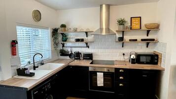 Microwave, oven, stovetop