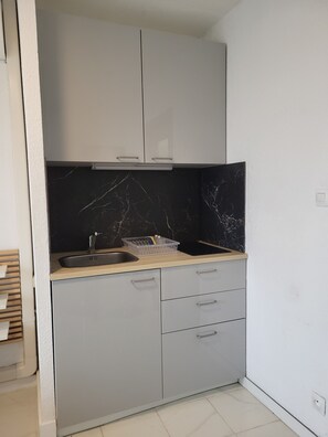 Interior - Naturist studio with sea view - Naturist village Cap d'Agde (Agde)