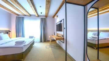 Quarto casal ou duplo standard, sacada