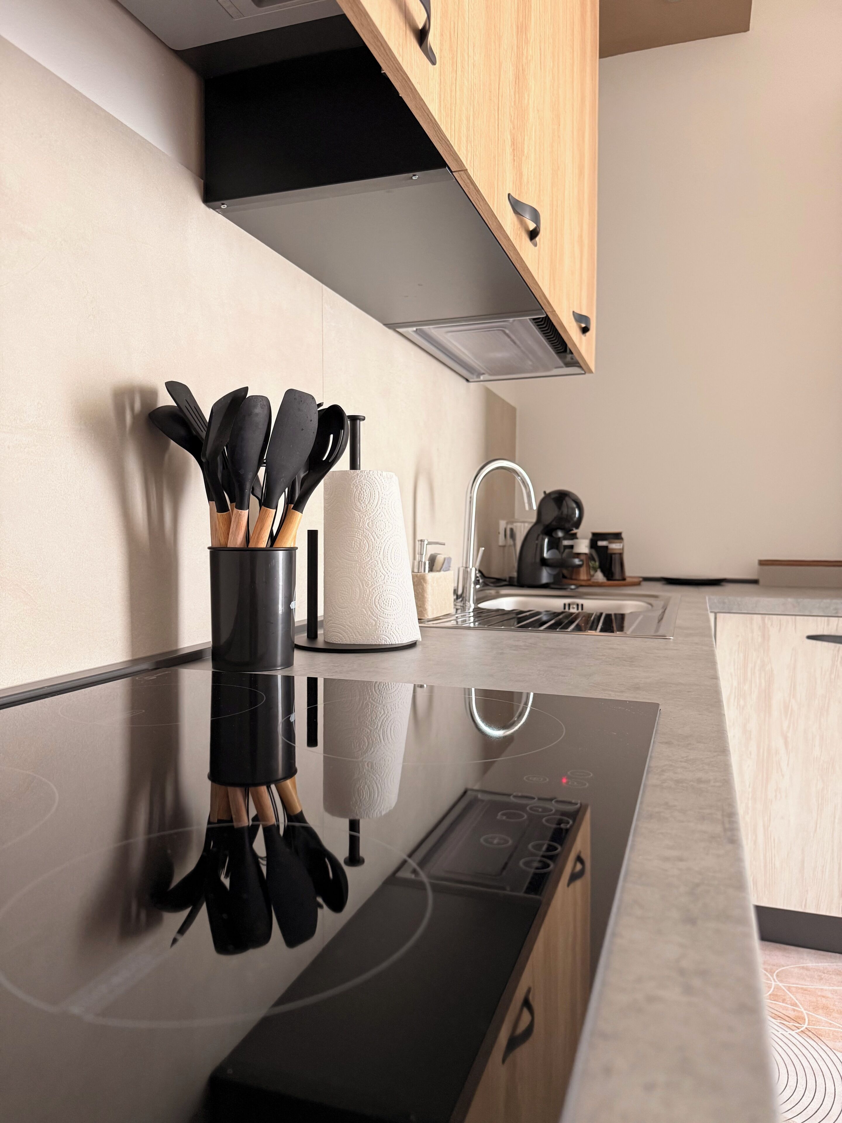 Family Condo | Private kitchen | Full-size fridge, oven, stovetop, dishwasher