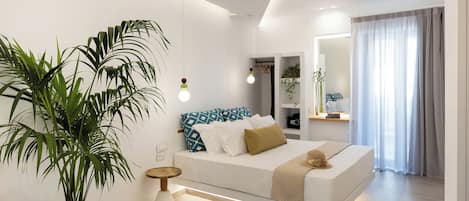 Executive-Studiosuite, Meerblick | Hochwertige Bettwaren, Zimmersafe, Bügeleisen/Bügelbrett
