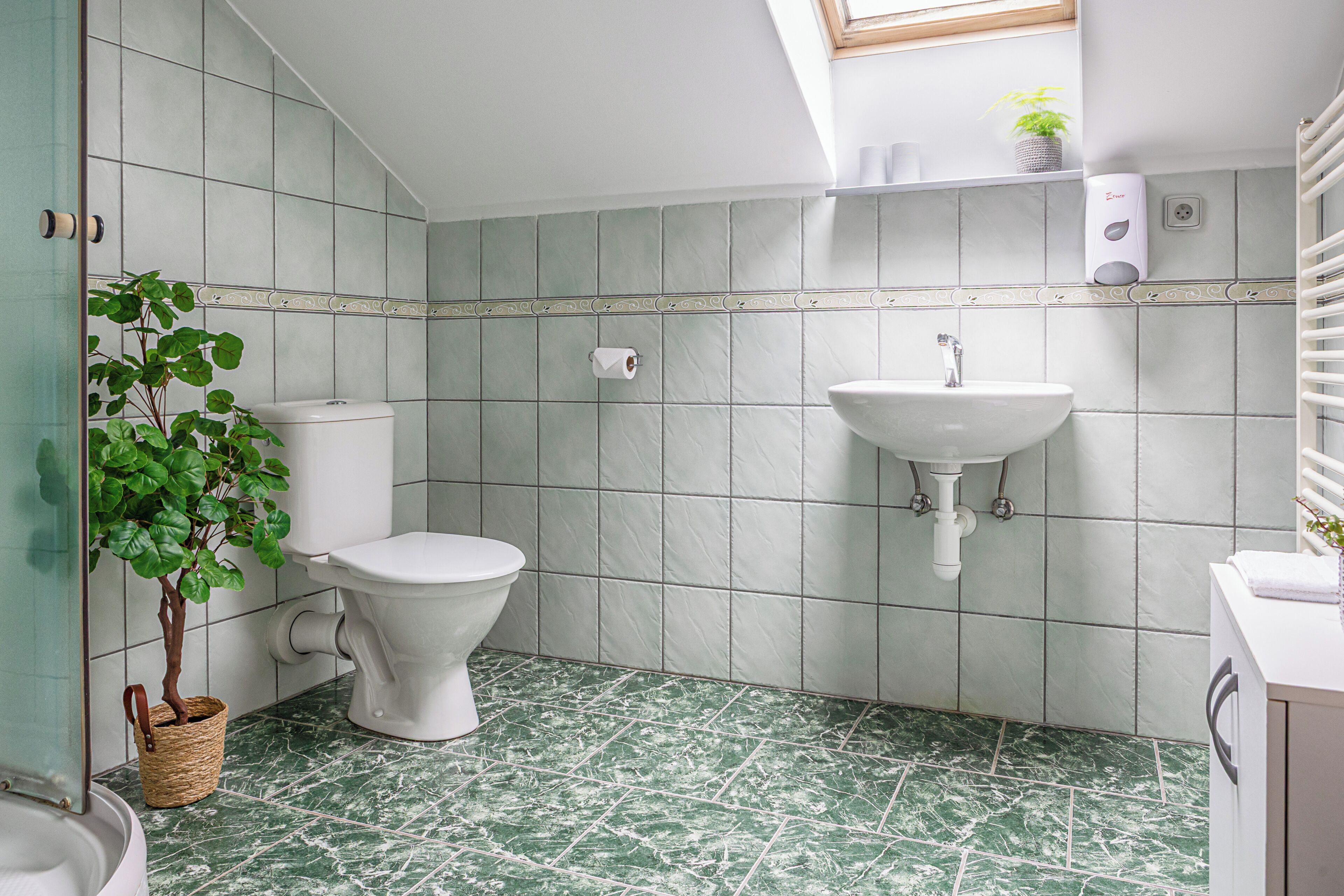 Tremannsrom, ikke-røyk, privat bad | Bad