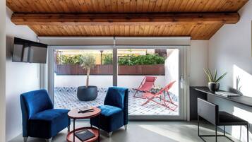 Deluxe kamer, balkon | Interieur