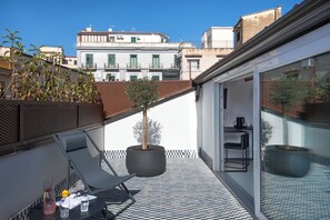 Superior Room, Balcony | Terrace/patio - Palazzo Achates (Palermo)