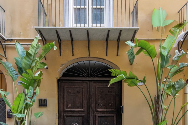 Facciata della struttura