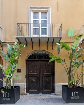 Façade de l’hébergement