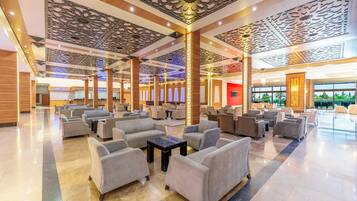 Sala de estar en el lobby